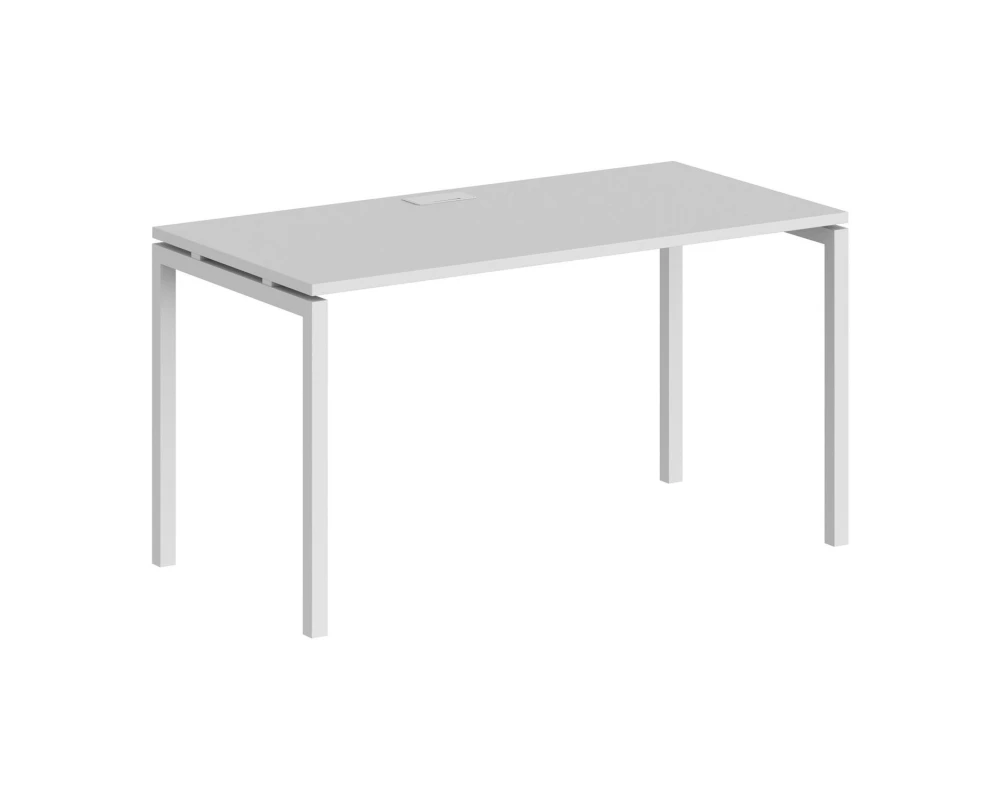 Стол 1200x600x750 профиль белый: 40x40 Сигма / Sigma Белый