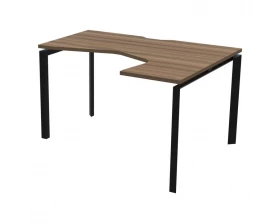 Стол эргономичный правый на металлокаркасе НТМП.П-040.ПР Аргентум images