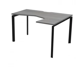 Стол эргономичный правый на металлокаркасе НТМП.П-060.ПР Аргентум images