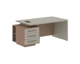 Стол руководителя с тумбой, левый 1800х900х750 Velion images
