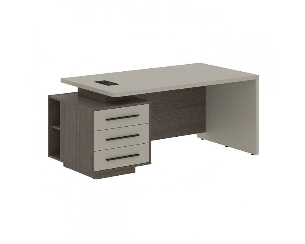 Стол руководителя с тумбой, левый 1800х900х750 Velion