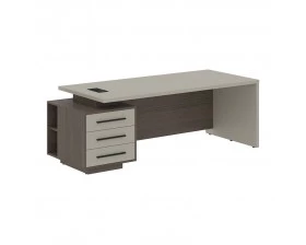 Стол руководителя с тумбой, левый 2200х900х750 Velion images