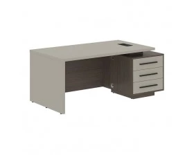 Стол руководителя с тумбой, правый 1800х900х750 Velion images