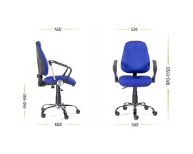 Кресло Сириус С-102 Нептун хром images