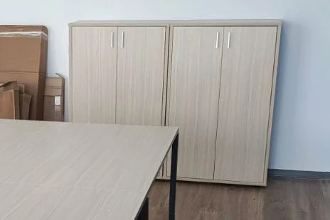 Стеллаж средний Grand Дуб феррара фото в интерьере 1